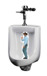 Cowboy Urinal