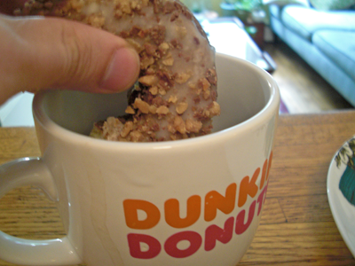 Dunking a Toffee Coffee